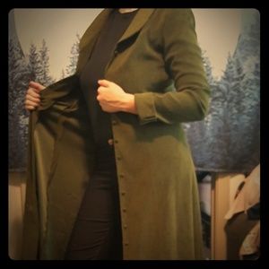 Suede Jacket Dress